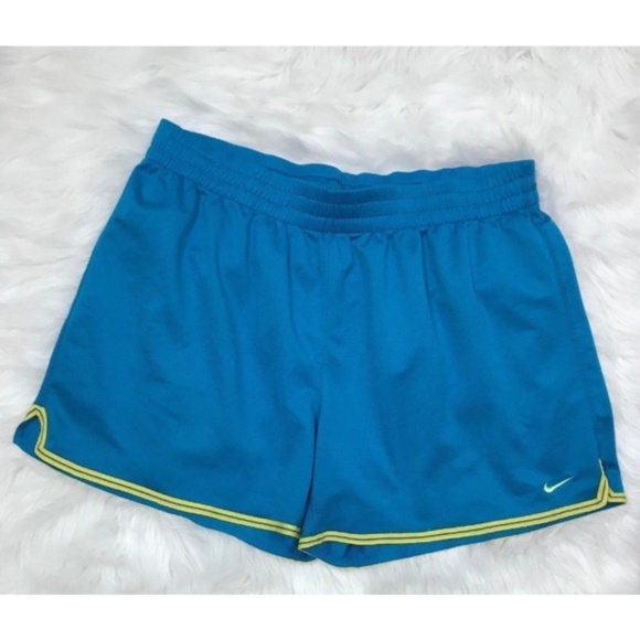 Nike Pants - Nike Dri-fit XL Shorts Turquoise Shorts Workout Vintage
